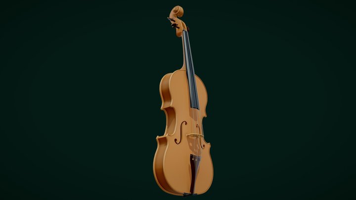 [XYZ HW] Course Work Draft - Violin 3D Model