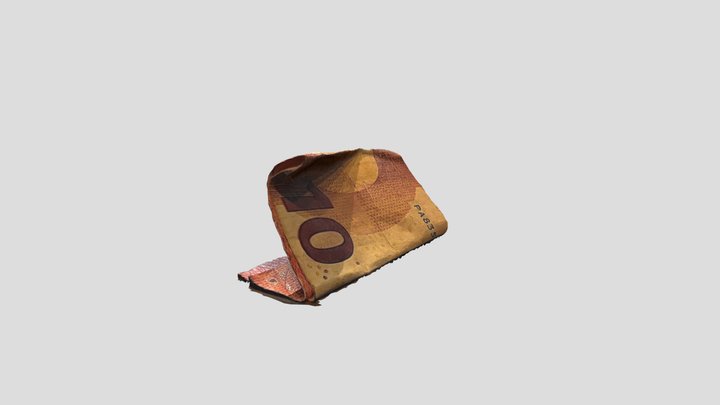 10 Euro-Bill – Modello 3D gratuito STL