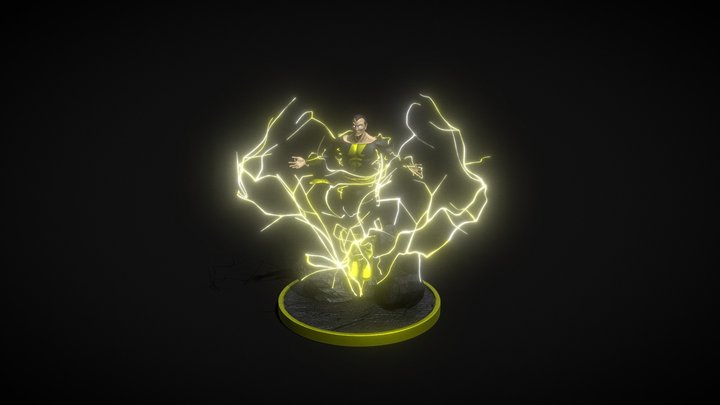 Black Adam 3D Model