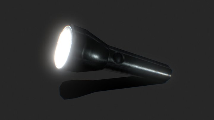 Flashlight 3D Model
