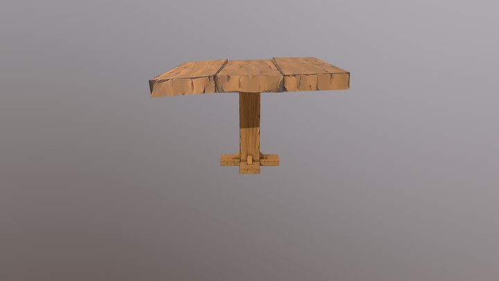 Blizzard Table 3D Model