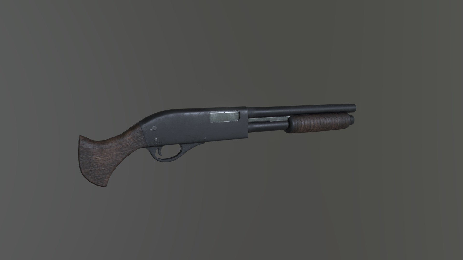 Sawed Off Shotgun - Download Free 3D model by Eric Wallbank ...