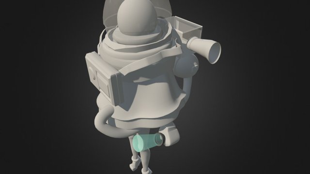 astronaut 3D Model