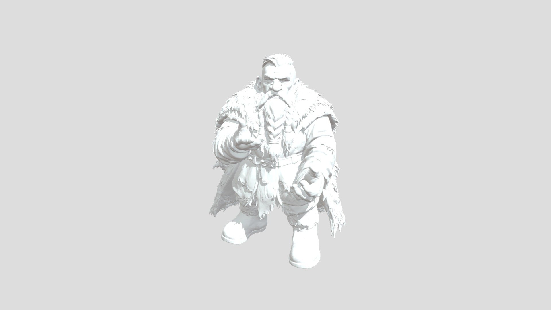 The Northern Dwarf Guardian - Download Free 3D model by Freskeyrock ...