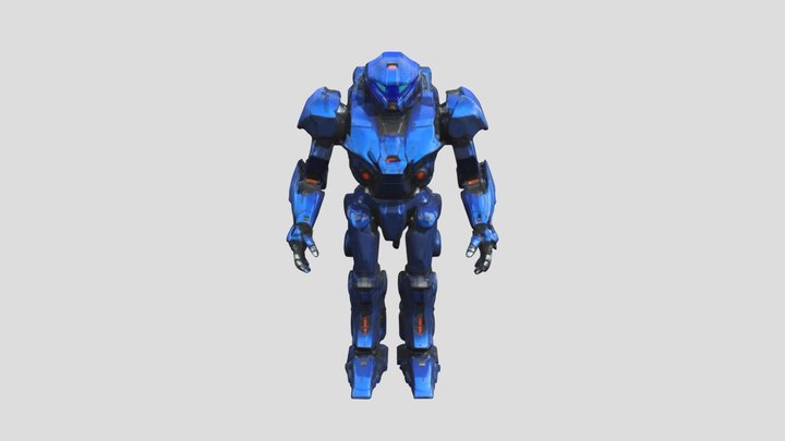 Mech Suit 3D Model
