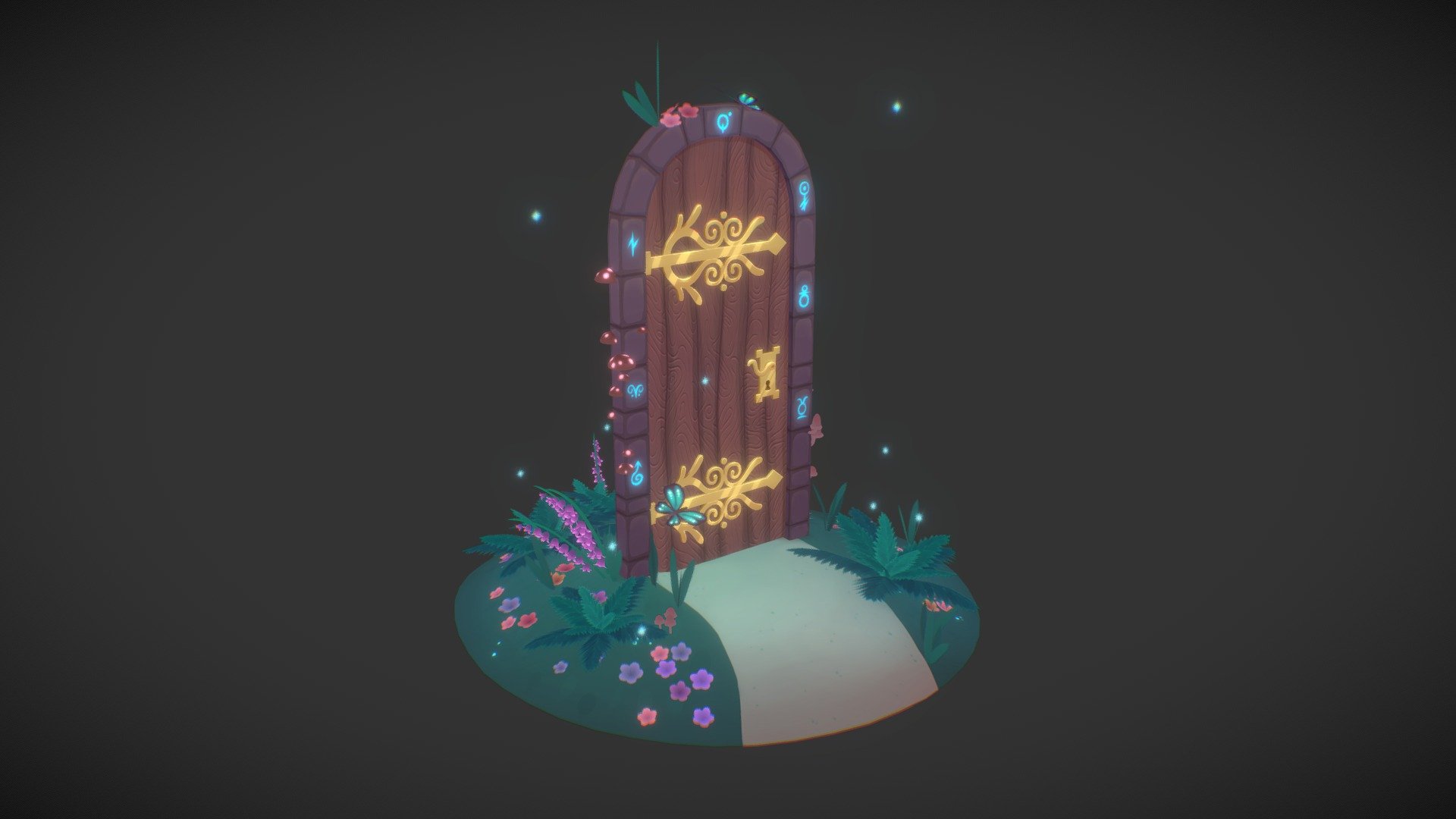 A door in the glade