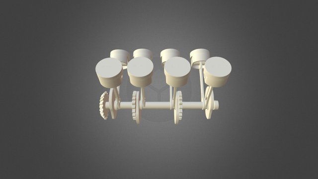 BMW Piston 3D Model