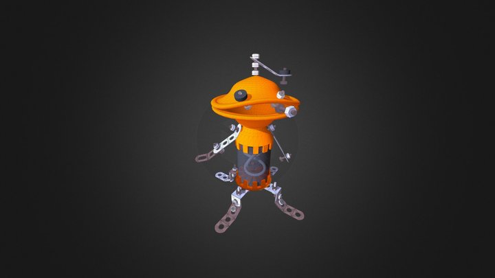 robot 3D Model