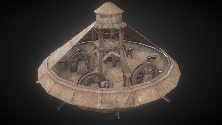 Da Vinci: Tank 3D Model