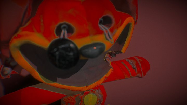 Dogday Plush Critter 3D Model