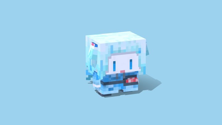 Gawr Gura 3D Model