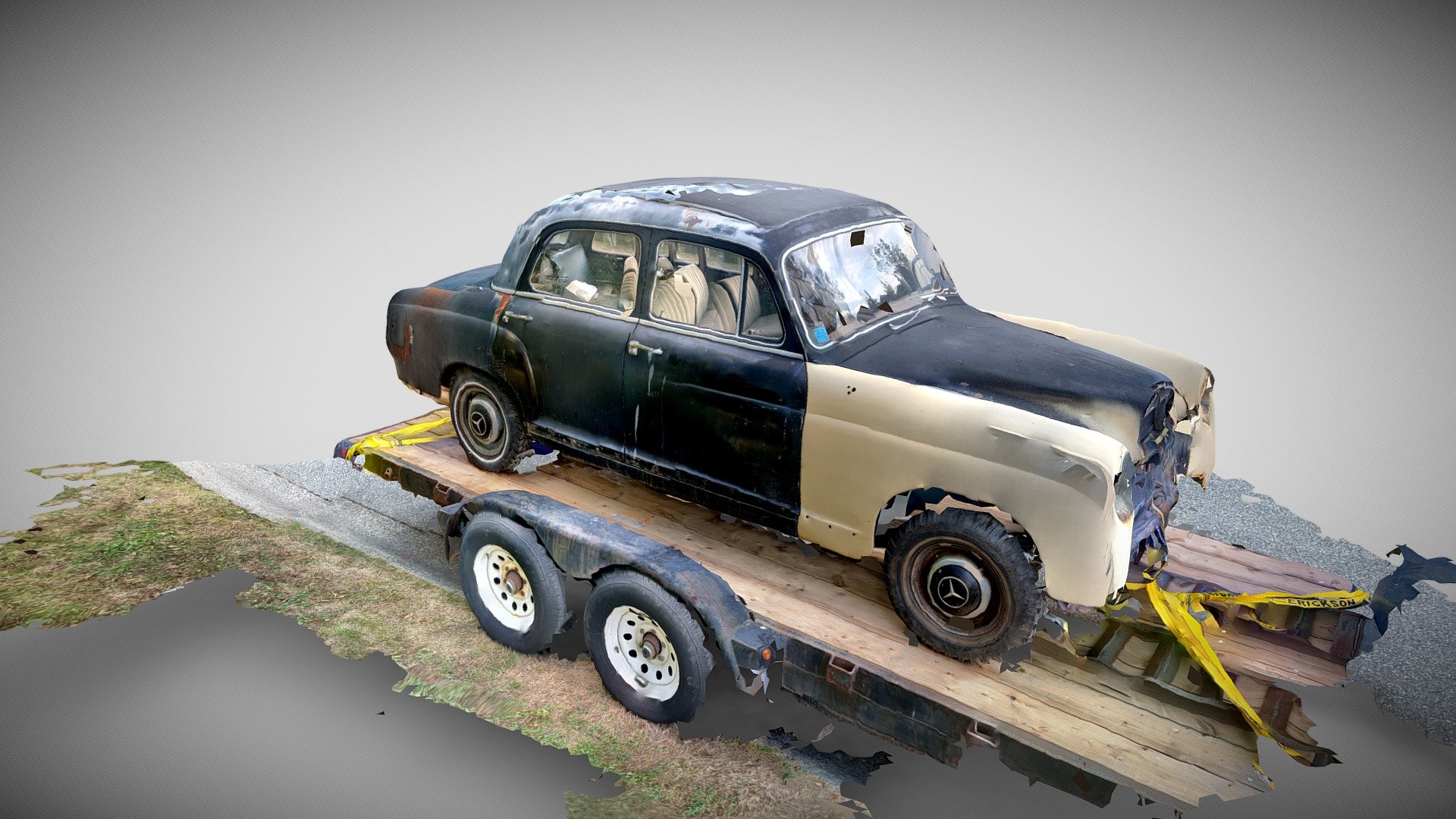 Old Mercedes (Lidar)