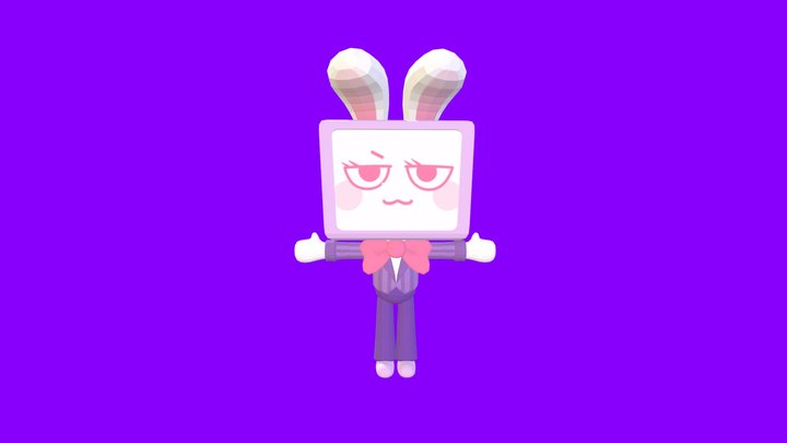 Vee-ster bunny vee skin 3D Model