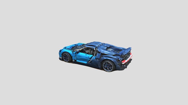 Bugatti Veyron Car 3D Model