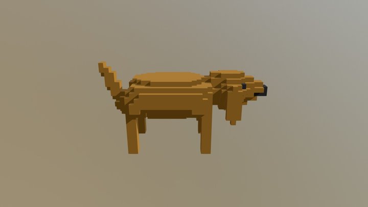 Basic Model For Dog 3D Model