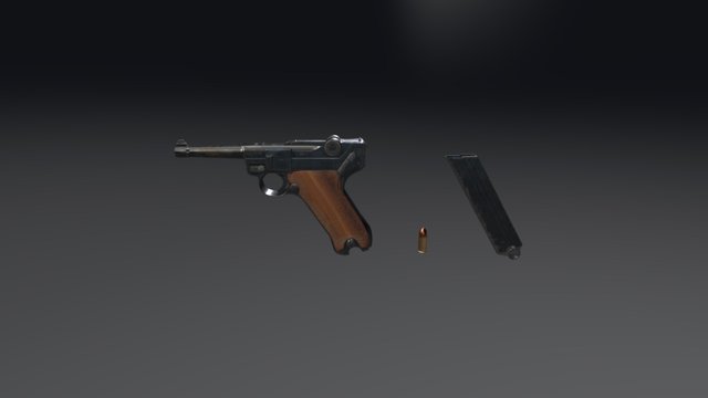 Luger 3D Model