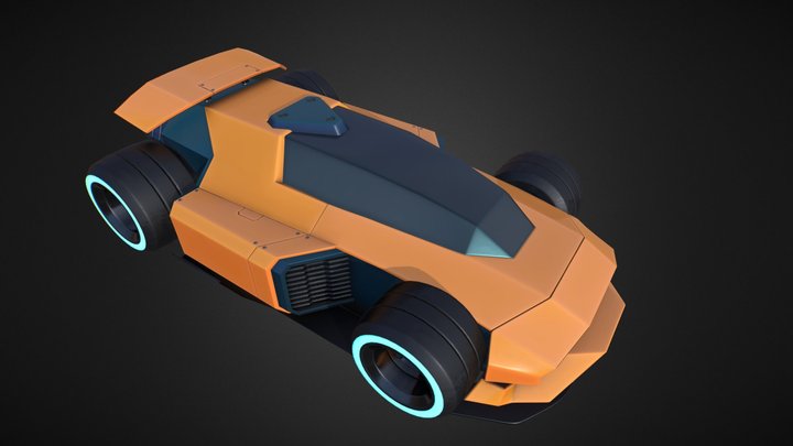Hyperdrome Fan Art 3D Model
