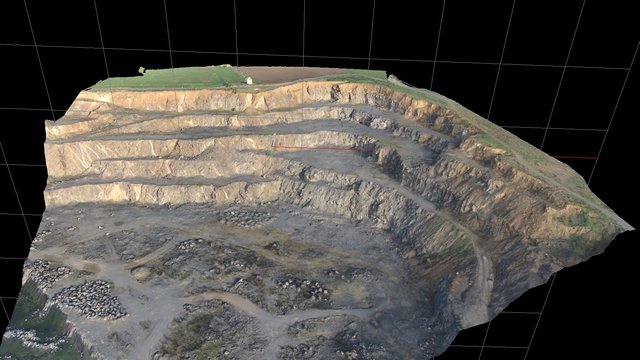Pedreira de Sines ( Excerto) 3D Model