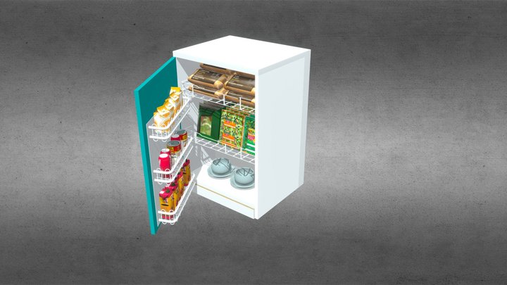 Food storage 3D Model