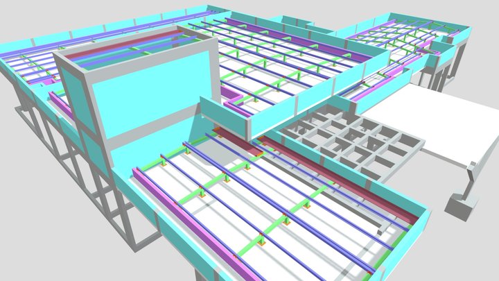 CASA LEANDRO MALHEIROS - MABE ENGENHARIA 3D Model