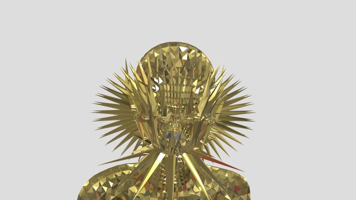 Golden Spike Avatar 3D Model