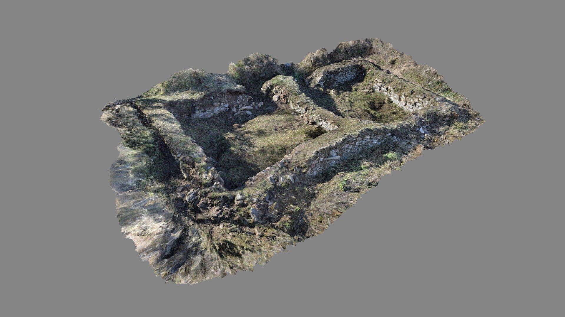 hrádek Prímělkov — Sketchfab embed 3D viewer