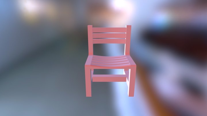 Chaise Assemblée 3D Model