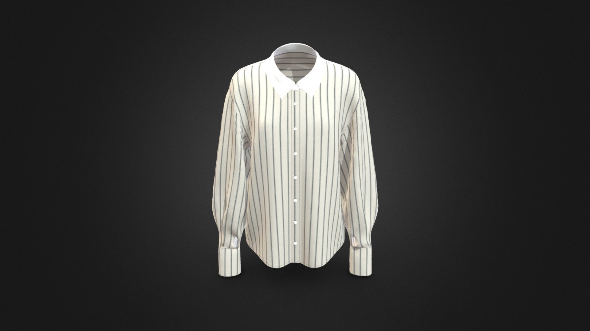 Shirring blouse - Buy Royalty Free 3D model by number1d3d [478864d ...