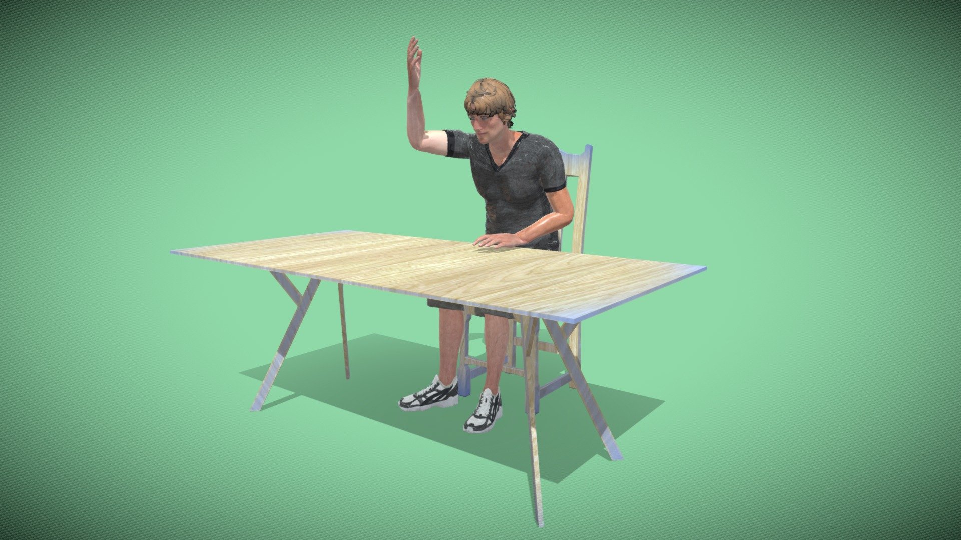 Sit on Chair Beckoning to Come Closer - 3D model by LasquetiSpice ...