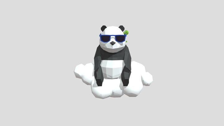 Panda16 3D Model