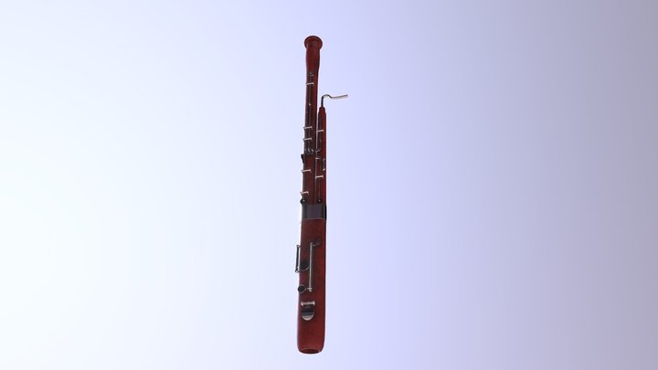 Bassoon 3D Model