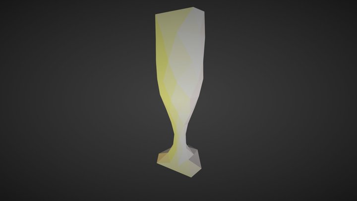 Champagne Glass #9 - DUS Architects 3D Model