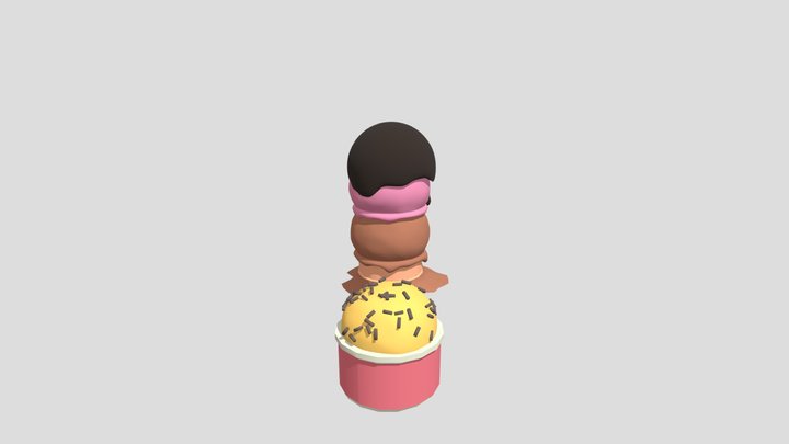 Ice Cream Asset Pack 3D Model