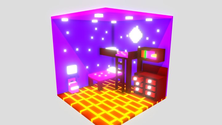 Room Dasha 3D Model