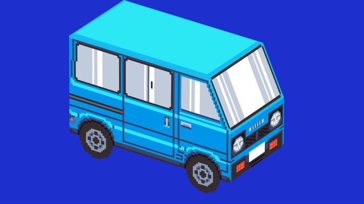 Suzuki ST90 3D Model