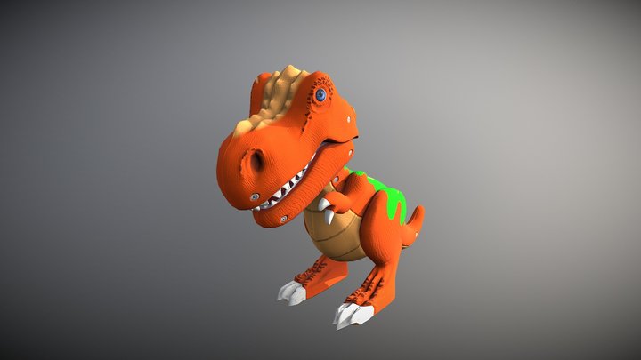 Johnathan the T-Rex 3D Model