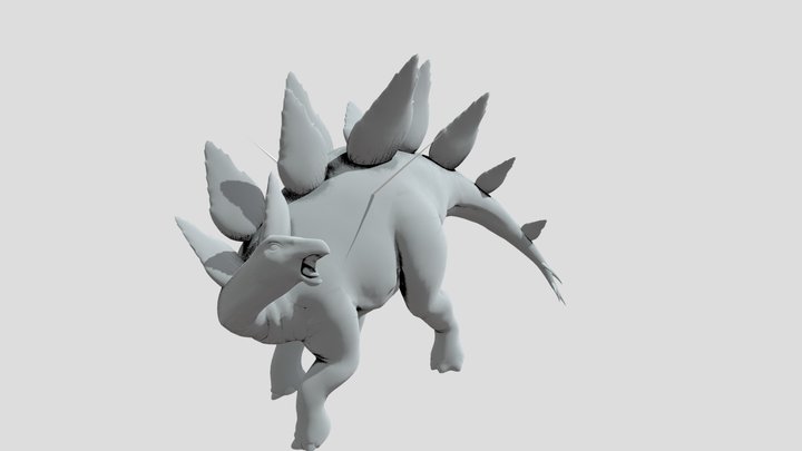 Tuojiangosaurus 3D Model
