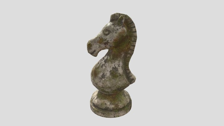 Chess piece - knight 3D Model