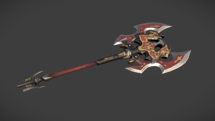 Maelstrom axe 3D Model