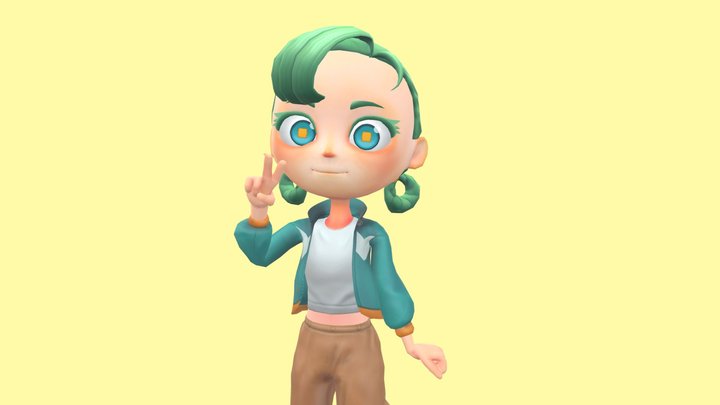 AI小助教 - Ada 3D Model