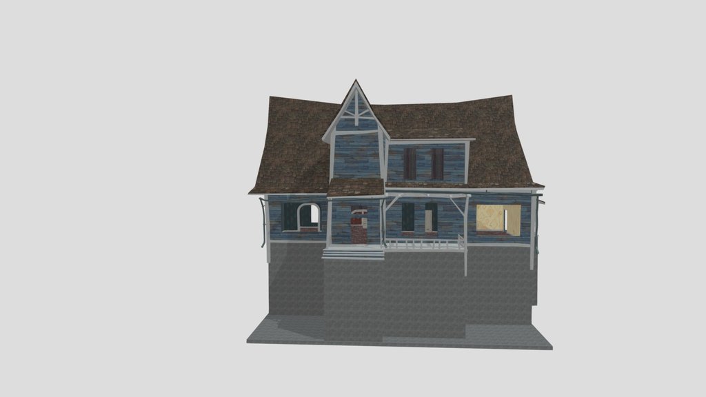 Neighbor-house-from-hello-neighbor-2 - A 3D Model Collection By The ...