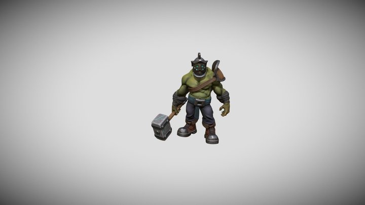 Gladiator 3D Model