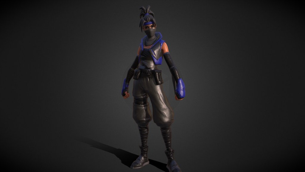 Fortnite Leaked Skin | Indigo Kuno |