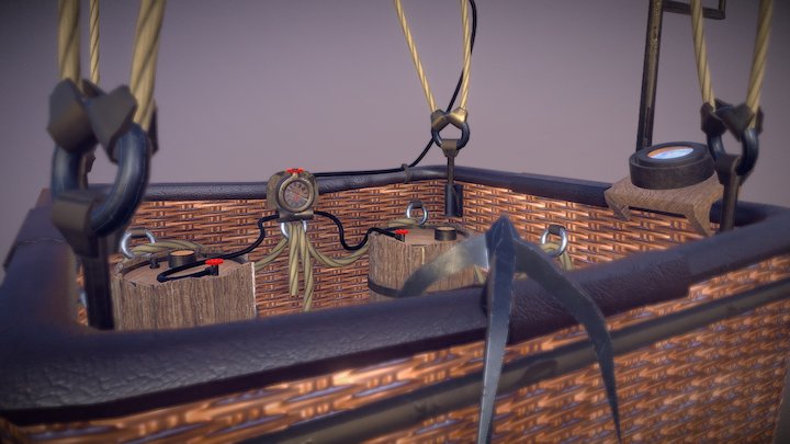 Pirate Baloon 3D Model