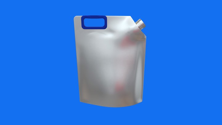 DOY PACK CON VÁLVULA 3D Model