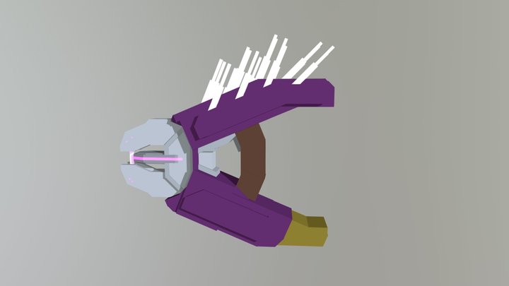 [Minecraft Halo] Needler 3D Model