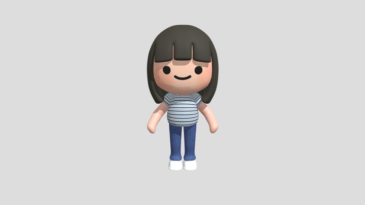 hime 3D Model