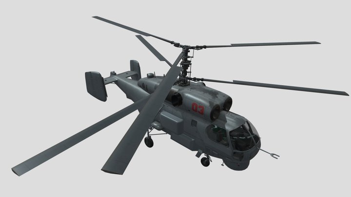 Ka-28 3D Model