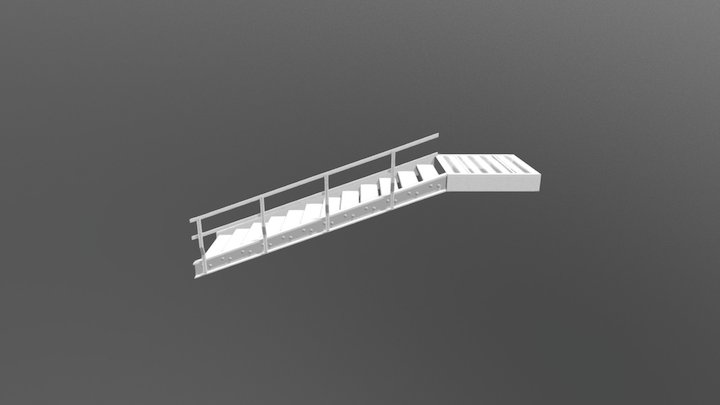 Stairs 3D Model