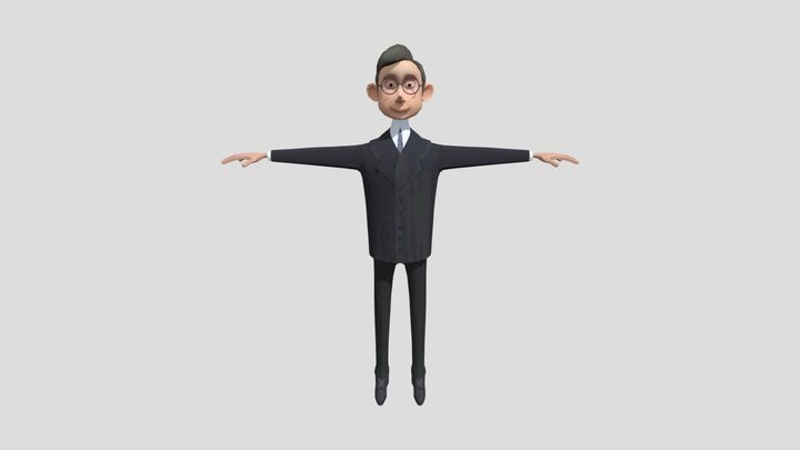 Fixed Board Member his Eyes – Modello 3D gratuito STL
